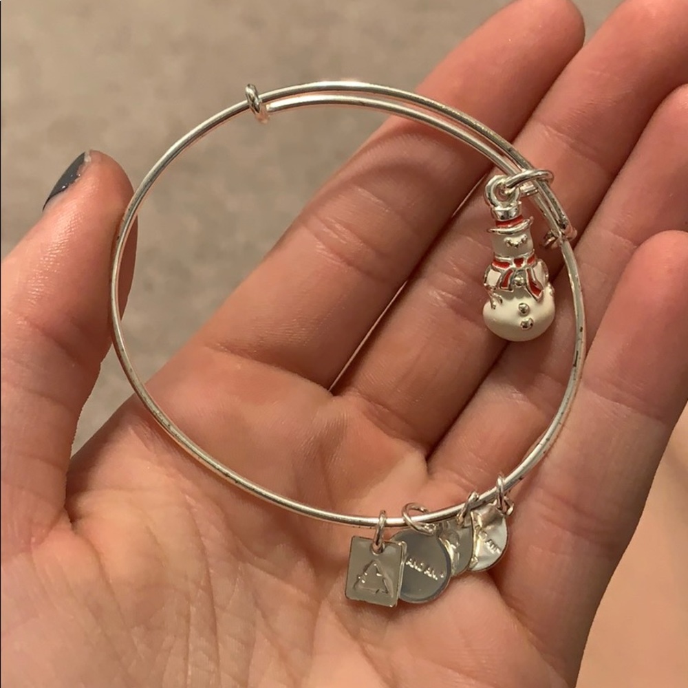 ALEX & ANI snowman bracelet!!